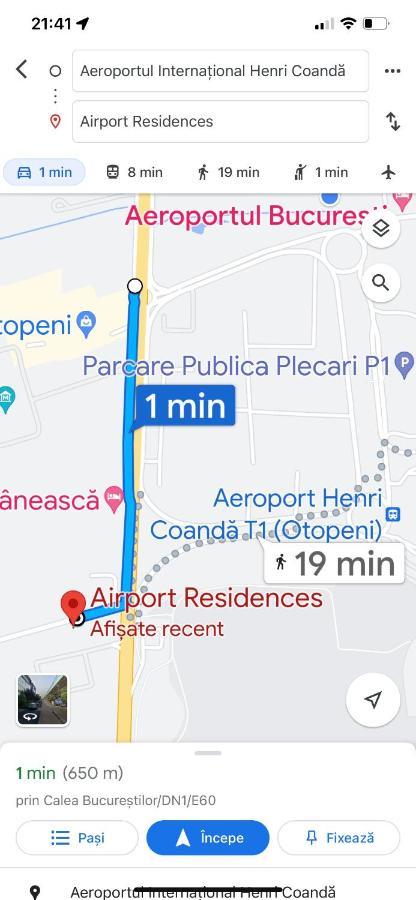 Relaxing Bucharest Airport Residences & Therme-Self Check-In أوتوبين المظهر الخارجي الصورة
